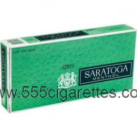 Saratoga Menthol 120's cigarettes